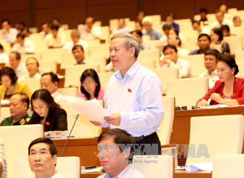 Quốc hội thảo luận về dự thảo Bộ luật dân sự (sửa đổi)